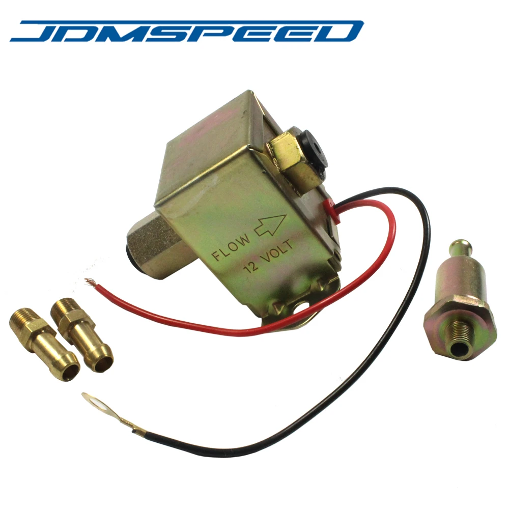 Universal Electric Fuel Pump Metal Solid Diesel or Petro 4-6 PSI EP014 12V New
