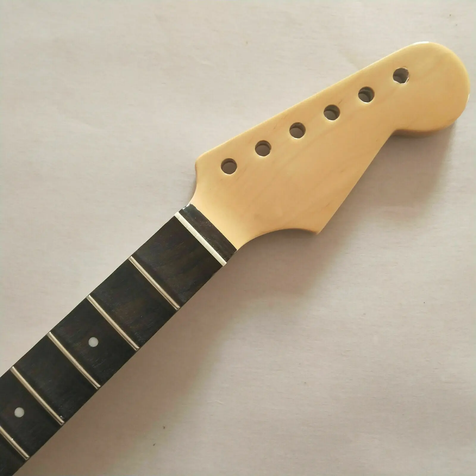 Зубчатая электрогитара Шея для ST style 22 Fret кленовый палисандр гриф|Детали и