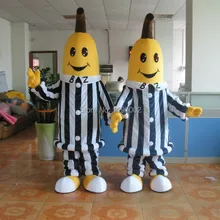 Качественные,, костюмы талисмана банана для Хэллоуина, вечерние костюмы
