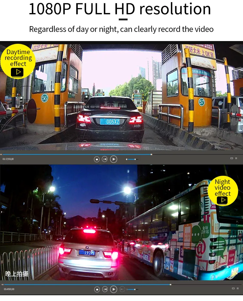 13 dashboard camera 1080p