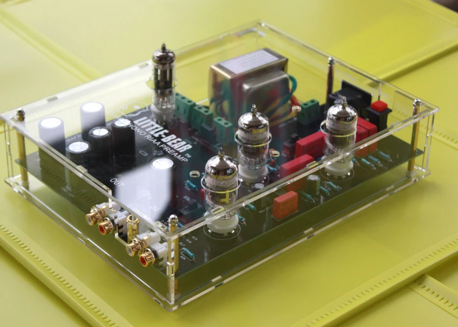 Little Bear T10 Pro 12AX7 Tube valve Stereo Phono Turntable RIAA Preamp