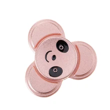 Модные Милые Животные лицо блесны ручной автоматические игрушки для детей взрослых Новинка года Spinner палец игрушка в подарок для аутизма и СДВГ