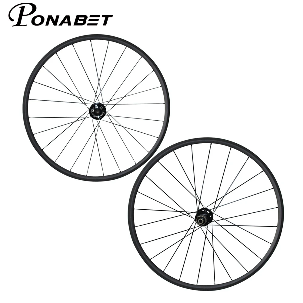 

Nocatec Hub Pillar Spoke 24mm Tubular Carbon Road Disc Wheels 23mm width Cyclocross Bicycle Wheelset