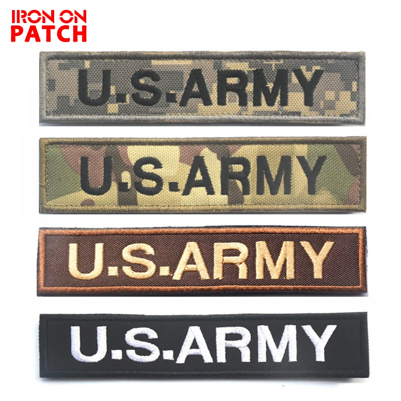 

U.S AMRY Tactical Patches Hook & Loop Personality Clothing High Quality Army Fan Badges For Clothes Hat Backpack Military PATCH