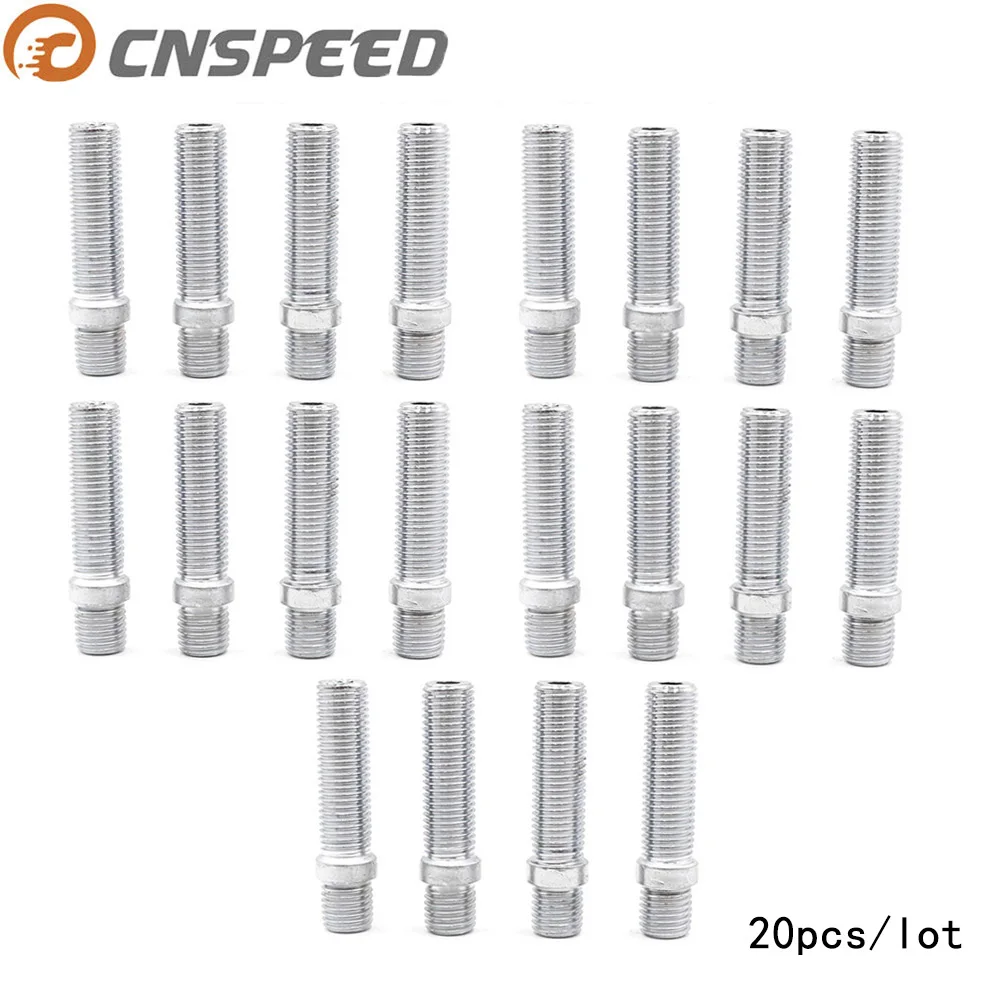 CNSPEED 20PCS/lot 12*1.5 TO 12*1.5 New Racing Auto Car