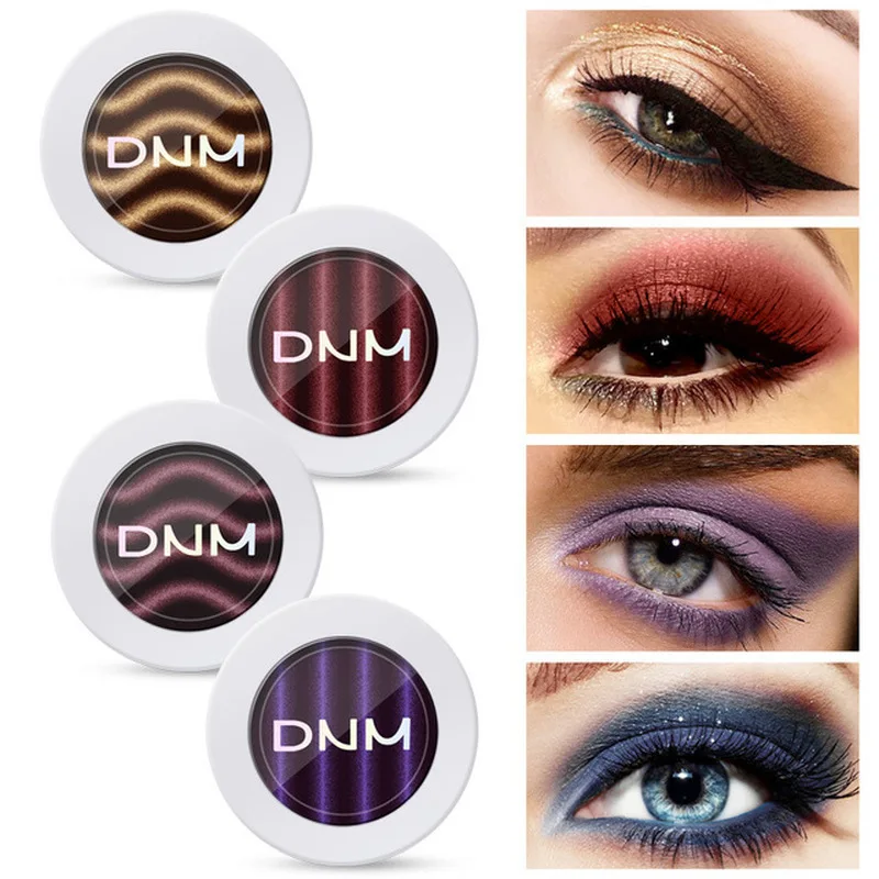 

2019 new 9-color magnetic powder eye shadow will not fly powder perfect eyeliner eye makeup makeup Waterproof / Water-Resistant
