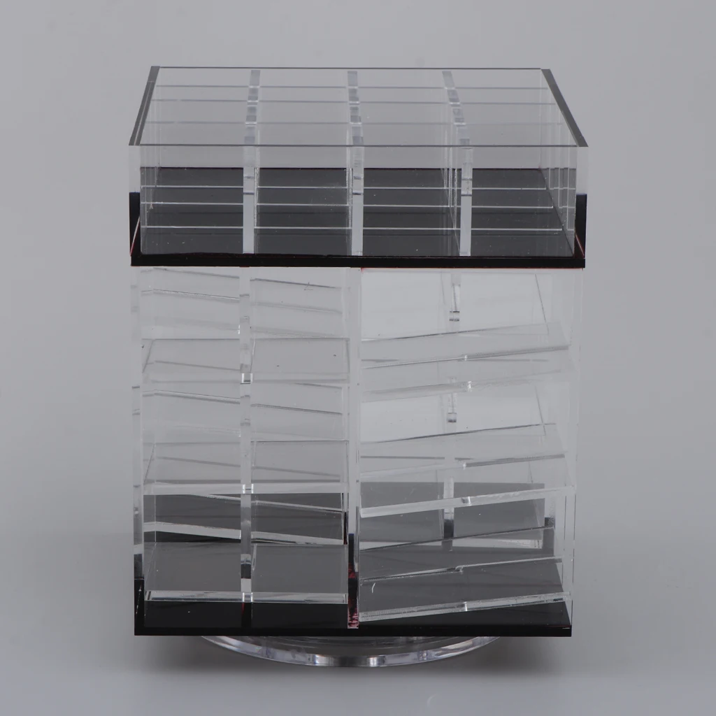 Chic Tower Lipstick Set Organizer Alotpower Acrylic Lip Balm Storage Case 40 Lip Stick Holder Space Wonderful Gift