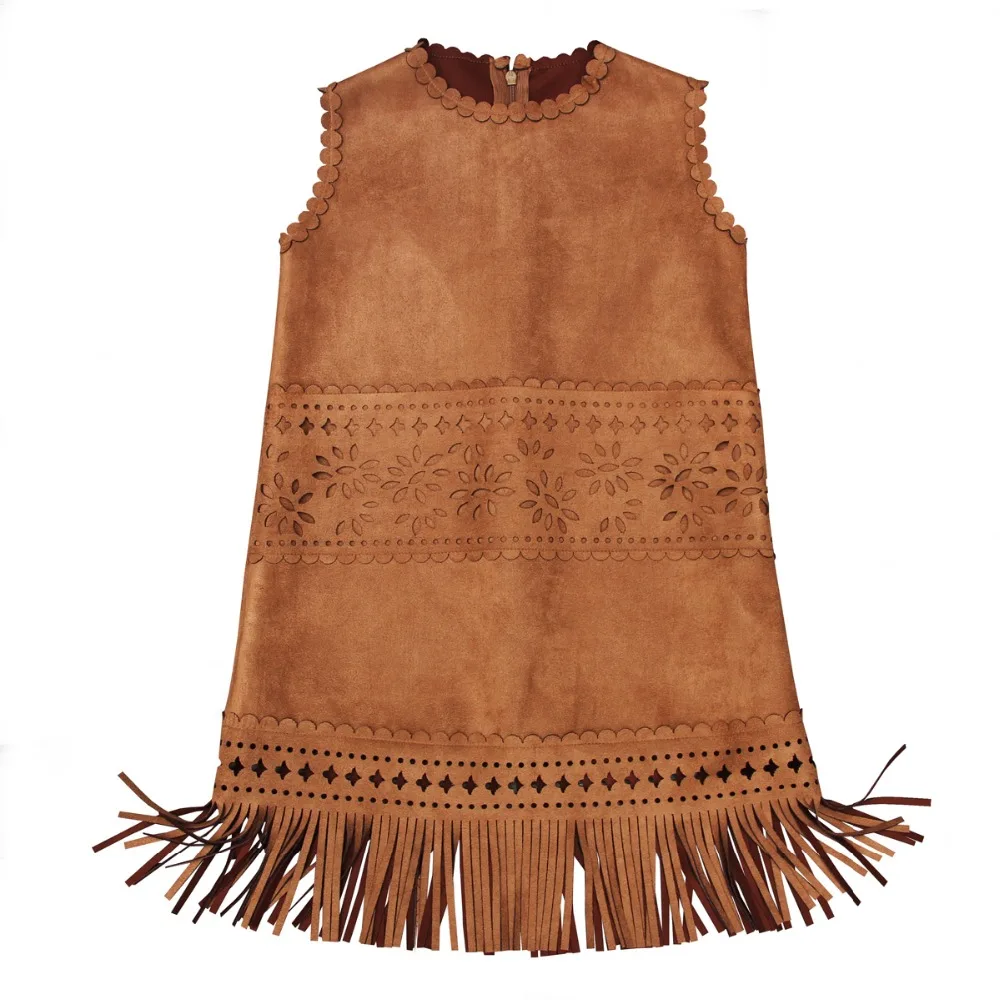 

Baby Girls Dresses bibs Children Dress Designer Kids Clothes best nice tassel Style Girl clothing Casual Dress Fashion Kids
