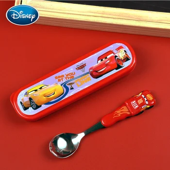 

Disney cartoon pattern baby tableware children spoon spoon rice spoon cartoon ice romance stainless steel spoon with convenient