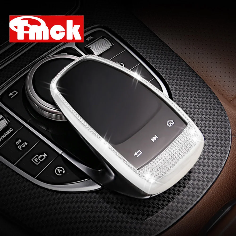 

For Mercedes Benz C E S GLC GLE GLS Class W205 W213 W222 X253 W166 X166 Car Accessories Center Console Media Mouse Covers Trim