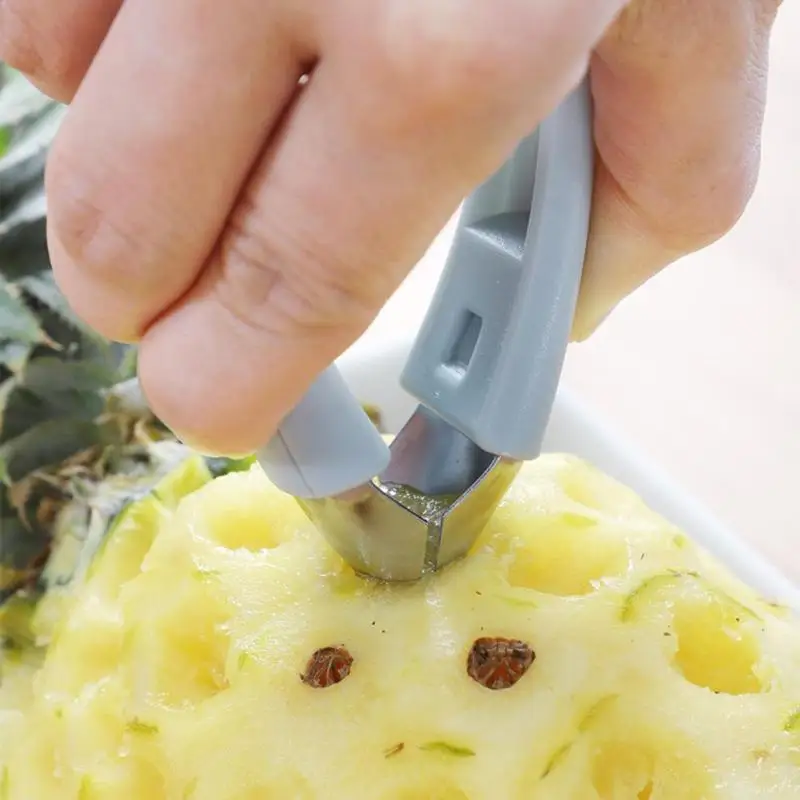 

Multi-function Fruit Kitchen Pitter Core Remover Stainless Steel Pineapple Strawberry Cutter Core Corer Remove Pit Kitchen Tool