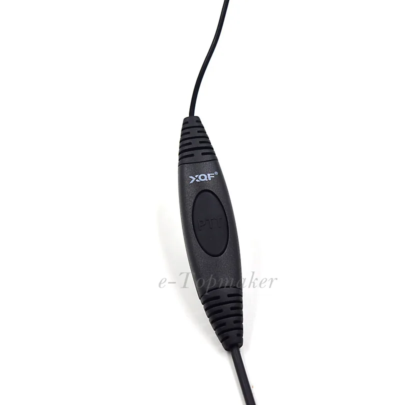 XQF 2 Pin PTT EarHook гарнитура с микрофоном для Motorola Portable Radio GP300 CLS1410 CLS1450 DTR550 Mag One A6 A8