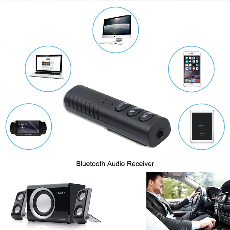 Автомобильный Bluetooth аудио приемник адаптер для Toyota CHR Corolla Rav4 Avensis Auris Yaris Camry Hilux Prius Land Cruiser Prado 120