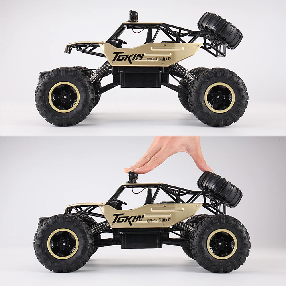 RC автомобиль 1/12 4WD рок сканеры двойные двигатели для вождения автомобиля Bigfoot автомобиль дистанционного управления модель автомобиля игрушки для детей мальчиков