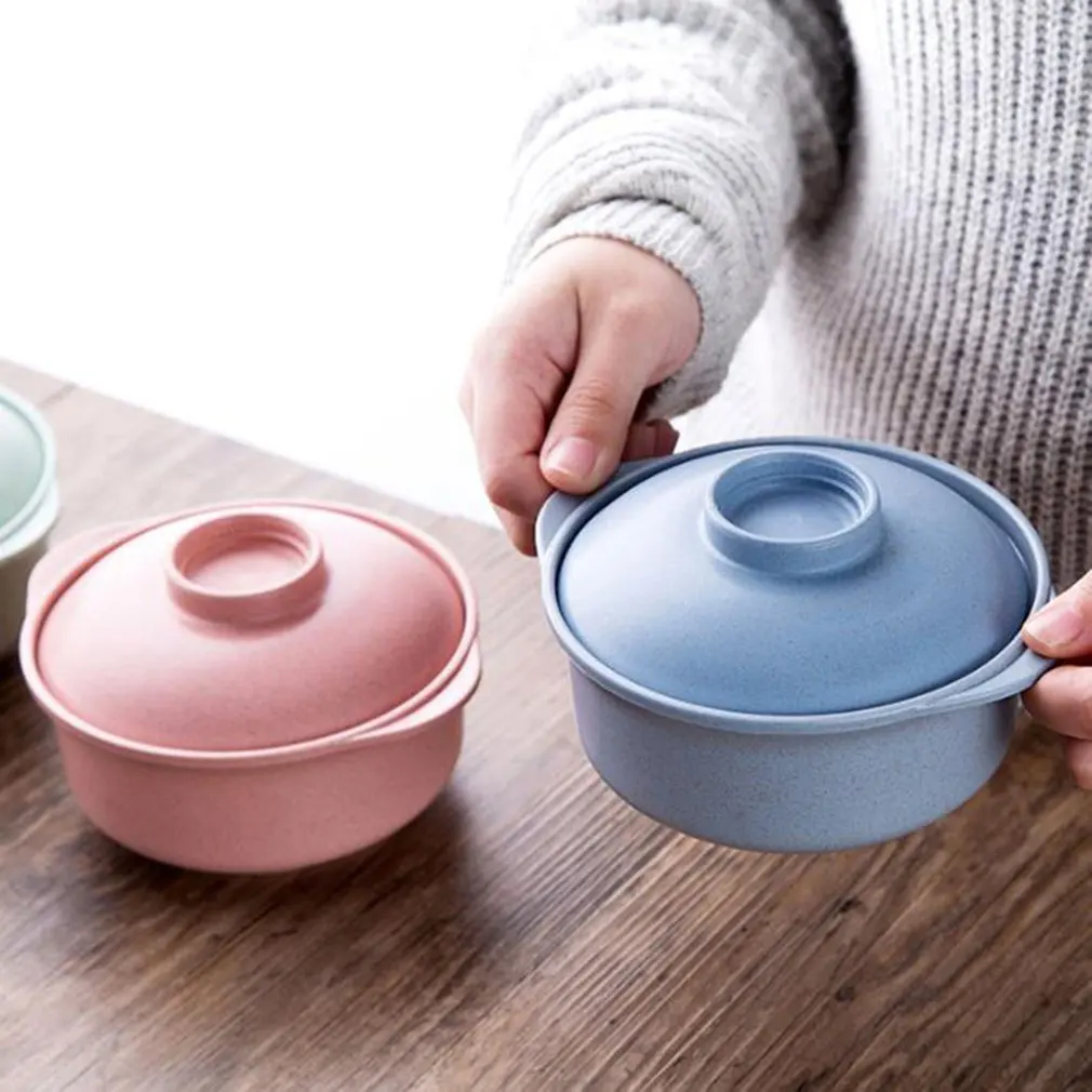 Студенческая круглая чаша для риса модель Diy Инструменты для кухни бытовой семьи