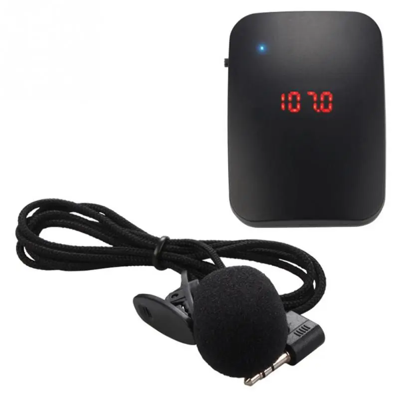 AABB портативная FM Беспроводная микрофонная гарнитура с регулируемой частотой