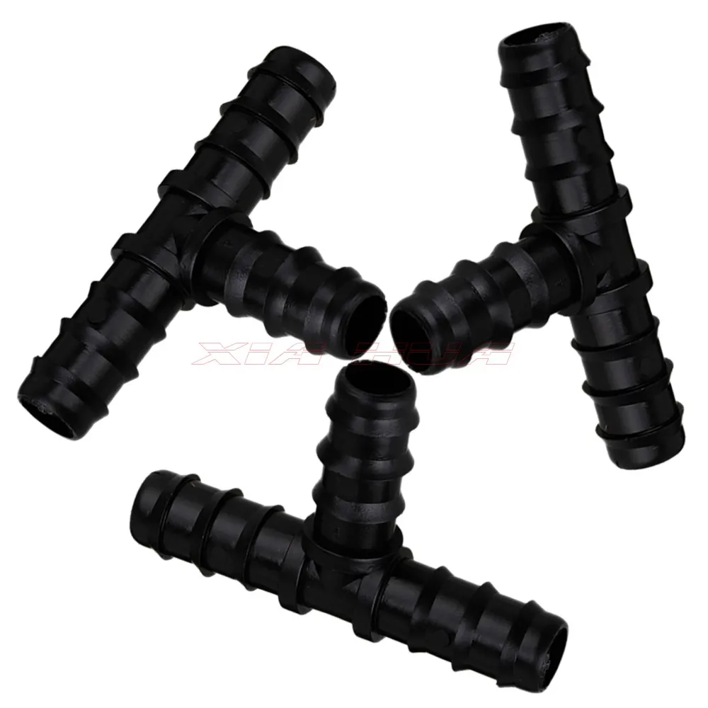 20PCS externally threaded tee 16mm Bar Drip Tee Connector Fittings