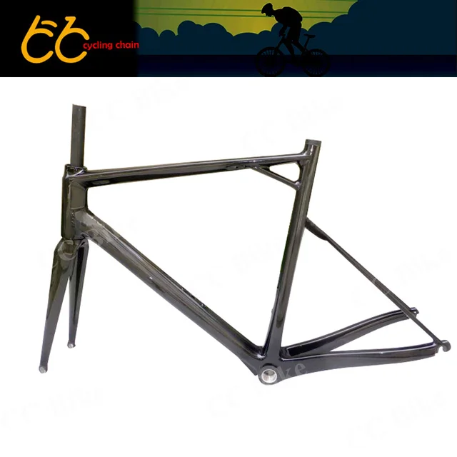 Cheap New Design Profession Road Bicycle Carbon Frame Full Carbon Fiber Track Bicycle Frame CRT Chinese Bicycle Frames CC-CRT-016-Z