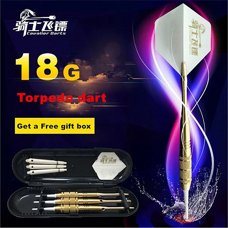 3pcs/set Genuine brand Cavaliers Darts Professional 18g grams Soft Tip