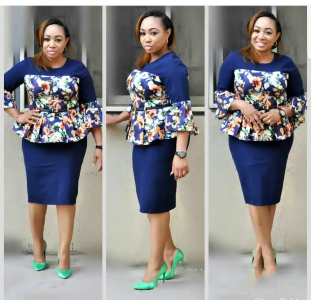 

2018 African Fashion Women's dress of High quality suit