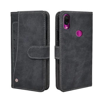 

Luxury Vintage Case For Xiaomi Redmi Note 4 4X 5 5A 6 7 8 Pro 7S Case Flip Leather Silicone Wallet Cover TPU With Card Holder