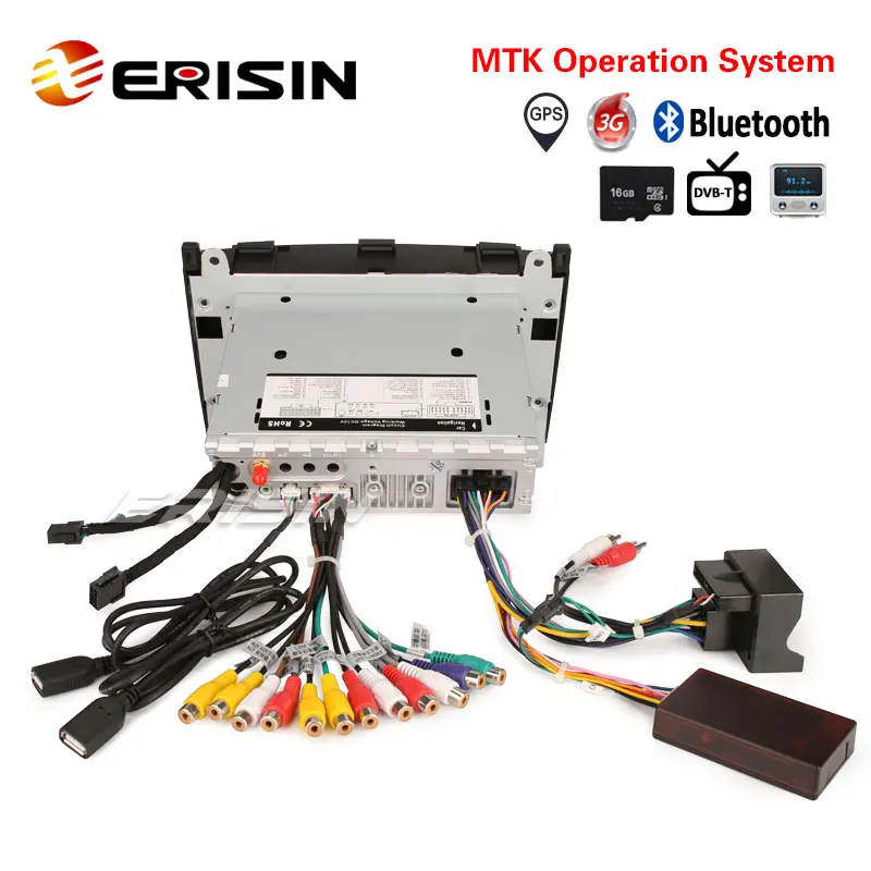 Best Erisin ES792B 9" MTK Car Stereo GPS IPOD 3G Radio RDS DVR System for Benz 4