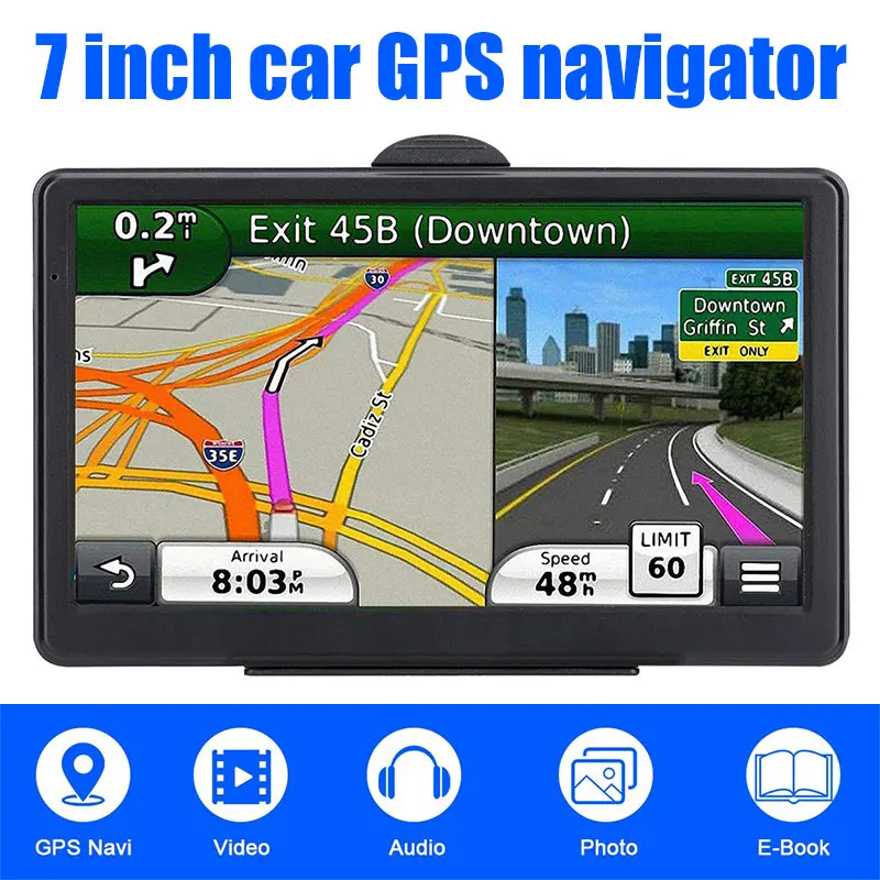 

2019 ABS GPS Navigation Car Pratical Directions HD GPS Navigator for Lifetime Drop Shipping