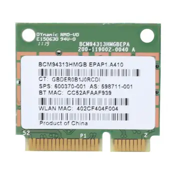 

For Broadcom BCM94313HMGB 300M Bluetooth3.0 PCIE Network Card for HP G4/CQ43 Series Network Card