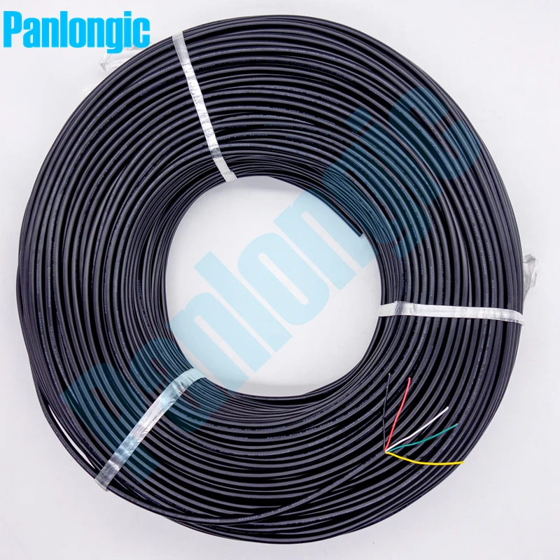 Panlongic 5 метров UL 2464 5C 24AWG ПВХ многожильный провод Луженая медный, экранированный сигнальный провод силовой кабель Электронный Кабель