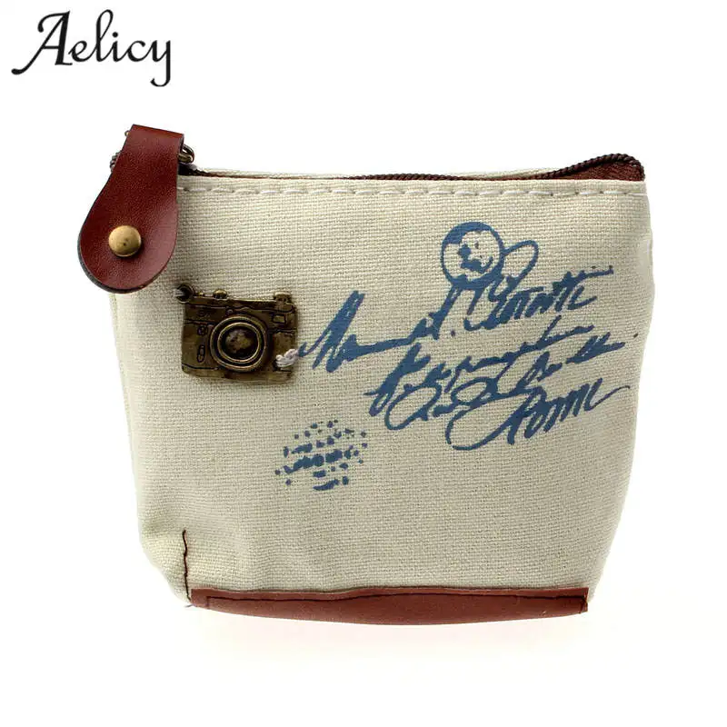 

Aelicy High Quality Women Small Storage Bags for Key Card Phone Coin Purse Practical Canvas Daily Little Bags Travel Accessories