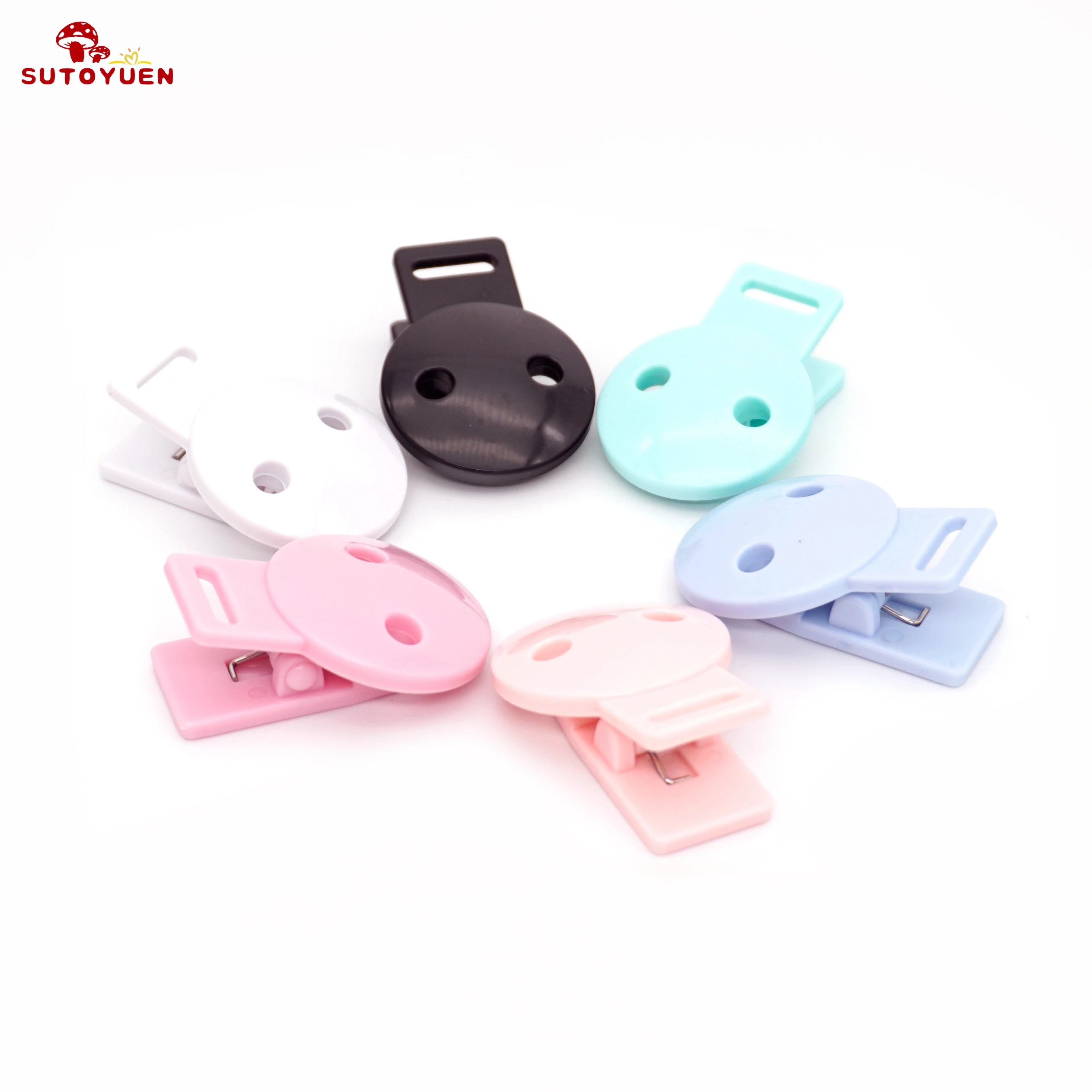 10 шт. пластиковые зажимы для соски круглые аксессуары соска младенцев|Зажимы