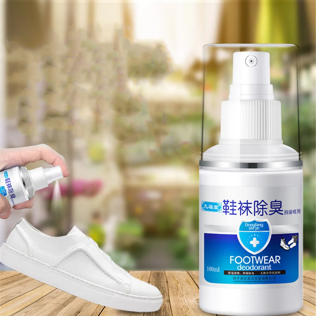 Effective Foot And Shoe Deodorant Spray Destroys Odor Bacteria Spray
