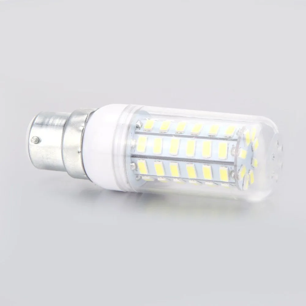 B22 5730 SMD 56 светодиоды мозоли лампы энергосберегающие 360 градусов белый освещения