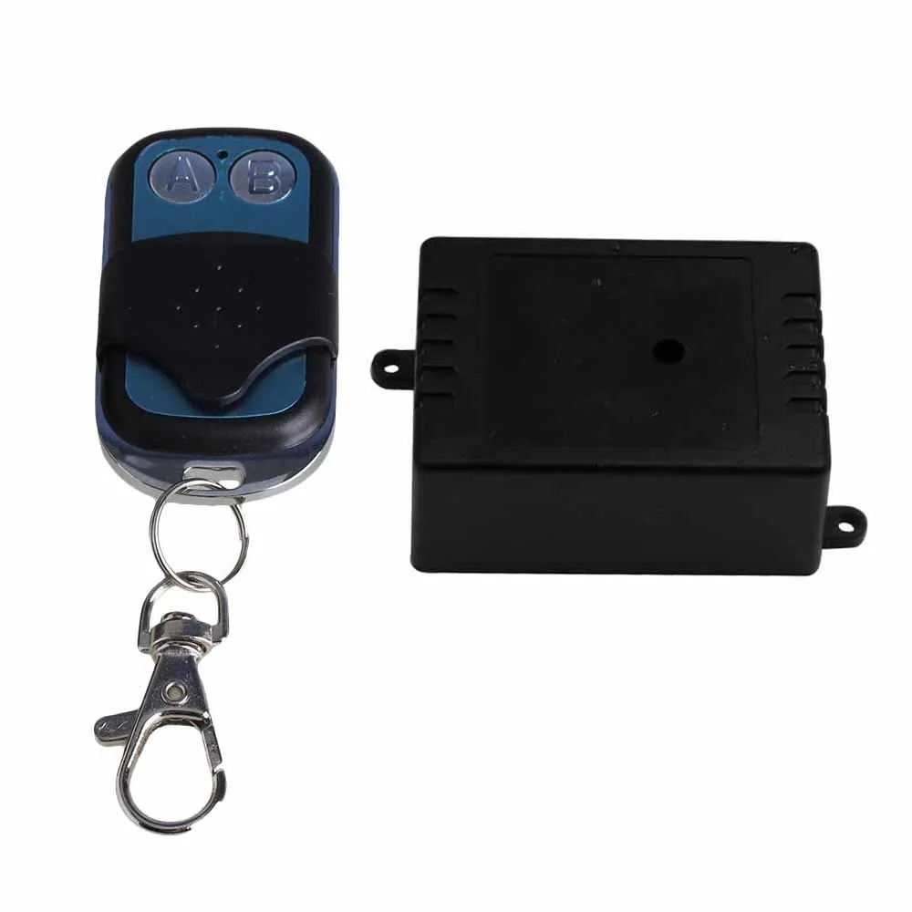 

Interlocked 1CH 433MHz Remote Control Switch 24V w/ Metal AB Transmitter