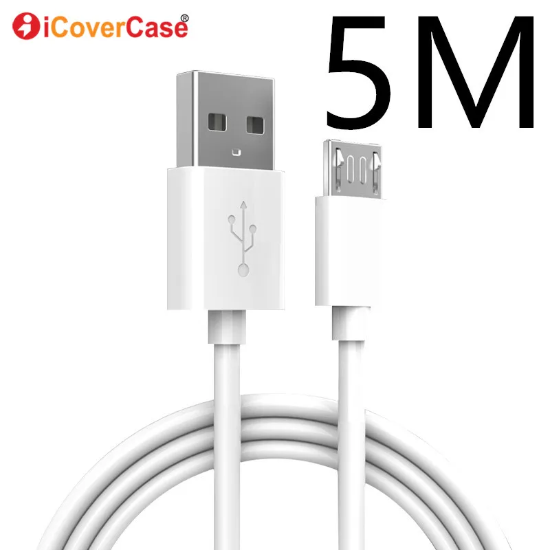 Кабель Micro Usb длиной 5 м для Xiaomi Redmi Y1 Lite 2 S2 Note 3 4 4X 4A 5A 6A 6 Pro Plus USB зарядное устройство