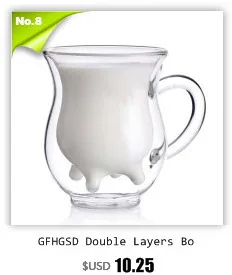 GFHGSD 250 мл набор кофейных чашек чайные кружки ручной работы Креативные пивные кружки для напитков Кружка для офиса прозрачная посуда для напитков двойные стеклянные чашки