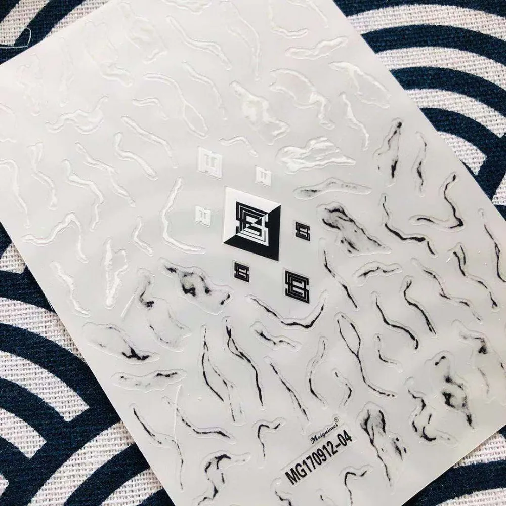 

WG170912-4 NEWEST JAPAN DESIGNS CROSS 3d nail art stickers decal template diy nail tool decorations