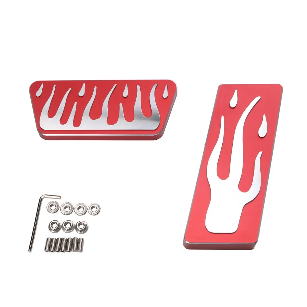 Aluminum-Alloy-Accelerator-Brake-Pedal-Protector-Cover-Set (2)