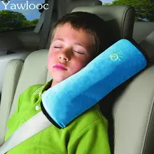 Yawlooc 1PC Baby Auto Safety Belt Harness Shoulder Pad Cushion Children Protection Covers Cushion Support Car styling