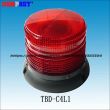 TBD-C4L1 круглая потолочная панель округлая панель, аварийный Предупреждение светильник, DC12V/24 V пожарная сигнализация предупредительные стробирующие сигналы для полицейских автомобиль крышу красный светодиодный магнитный мигающий Предупреждение светильник