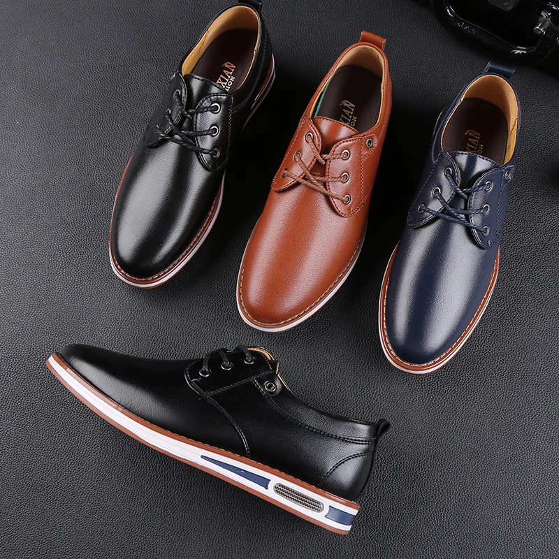 gentleman men formal leather shoes italian elegant dress male footwear trend business oxford shoes for men comfortable work flat