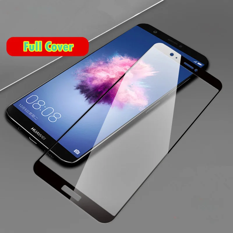 Закаленное стекло для Huawei P20 Lite P10 Plus Honor V10 Mate 10 P9 Mini P Smart Screen Protector Film Full Cover
