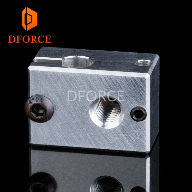 DFORCE 3D принтер запчасти V6 нагреватель Блок для сенсорных картриджей E3D HOTEND titan
