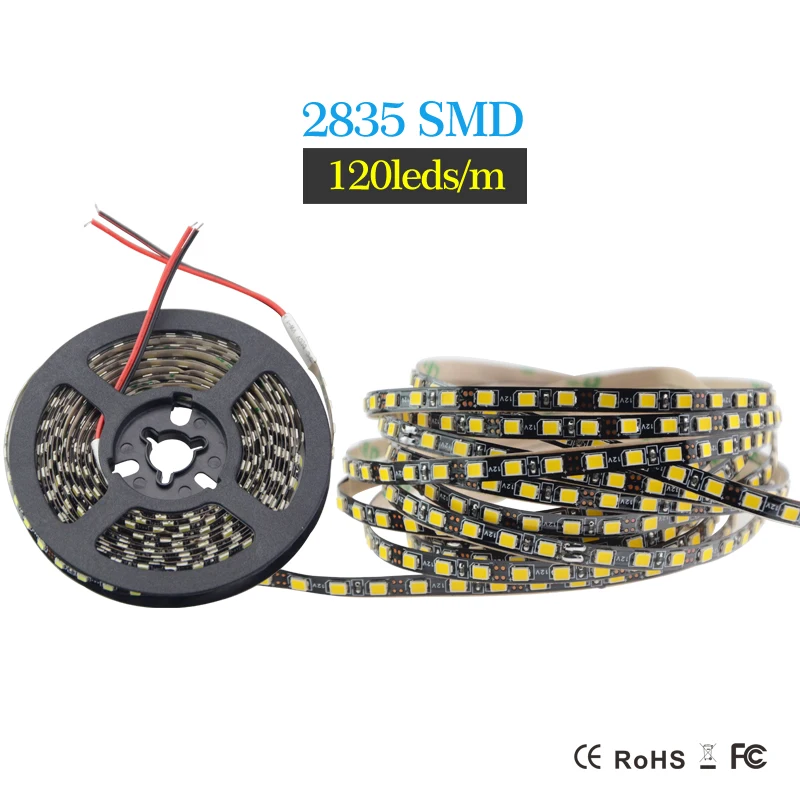 Светодиодная лента SMD2835 12 В постоянного тока 5 м 600 светодиодов|Светодиодные