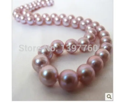 

free shupping .PERFECT SOUTH SEA GENUINE GOLDEN LAVENDER PEARL NECKLACE