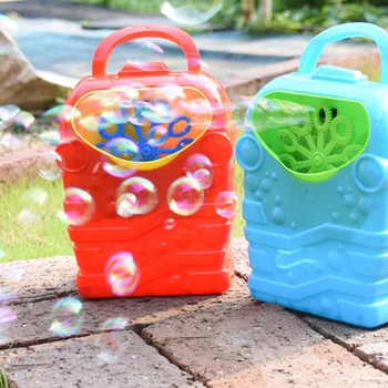 

Bubble Machine Kids Durable Automatic Bubble Blower Outdoor Toy Colorful Bubbles for Girl Boy Requires 3 x AA Batteries