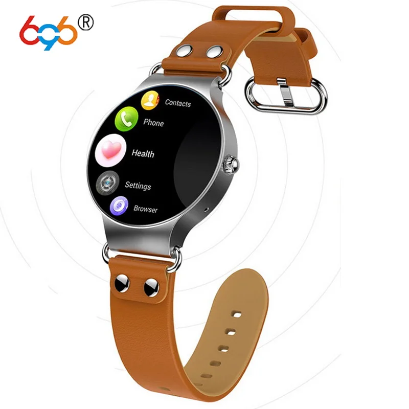 

696 KW98 Smartwatch Android 8GB Health Heart Rate Sports Tracker GPS Bluetooth