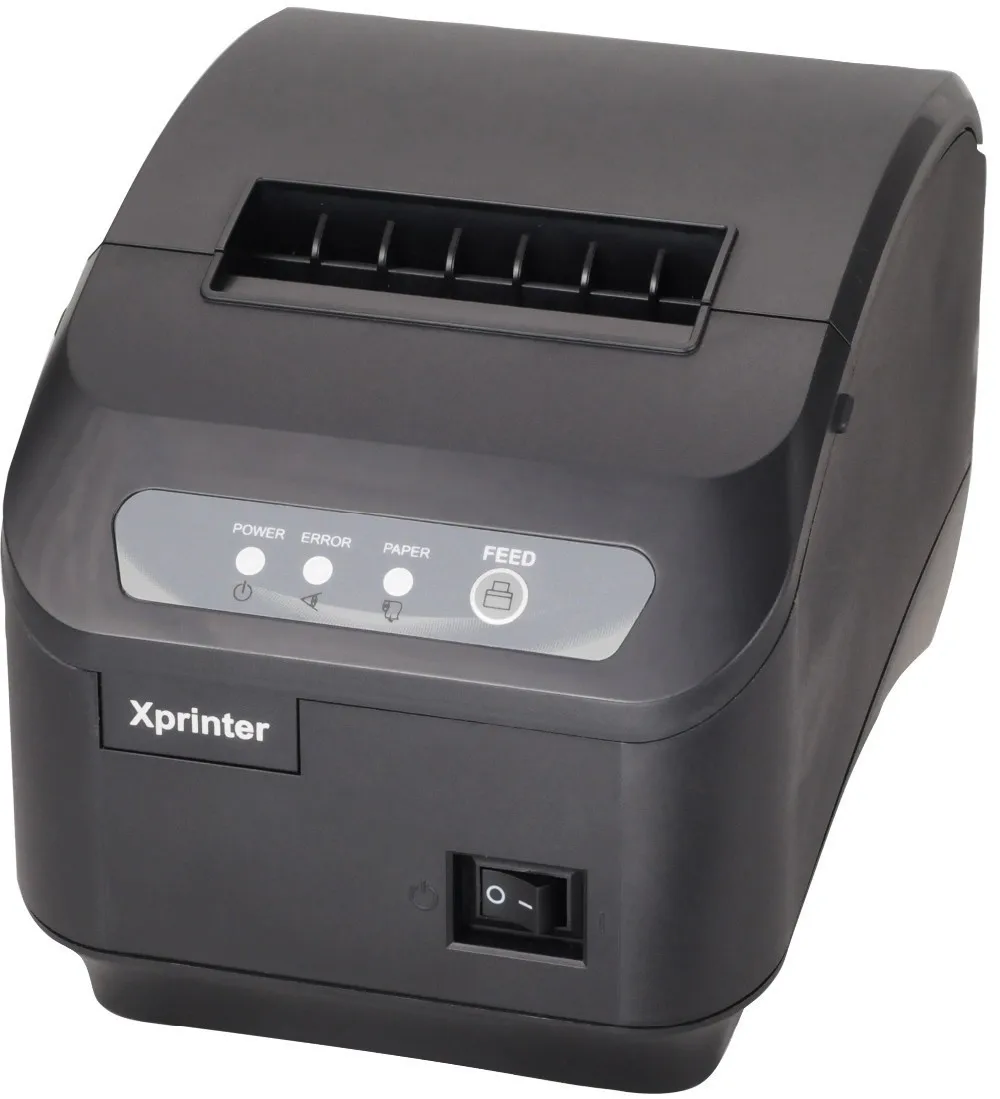 

pos printer High quality 80mm thermal receipt printer XP-200II automatic cutting USB+Serial port/Ethernet ports 200 mm / s