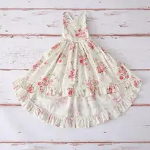 Детское платье, летние платья для маленьких девочек, вечерние праздничное платье для, хлопковая детская одежда, милая Одежда для девочек