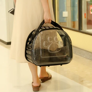 

Bag for Dog Transparent Pet Carrier Breathable Bag for Dog Walking Pet Carrier Fashion Breathable Carrying Cat Carrier Capsule
